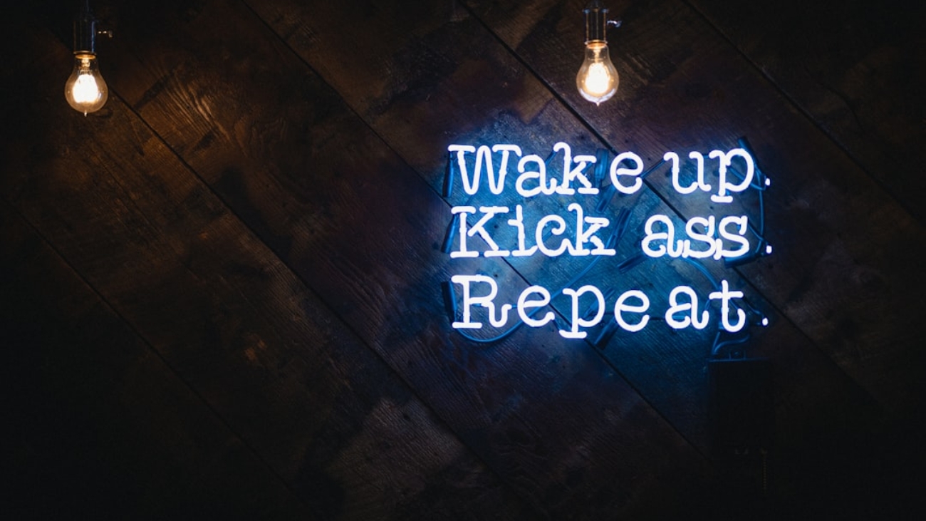 Photo Motivational poster
